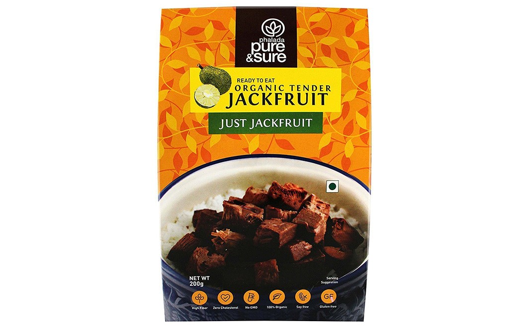 Pure & Sure Organic Tender Jackfruit Just Jackfruit   Pack  200 grams